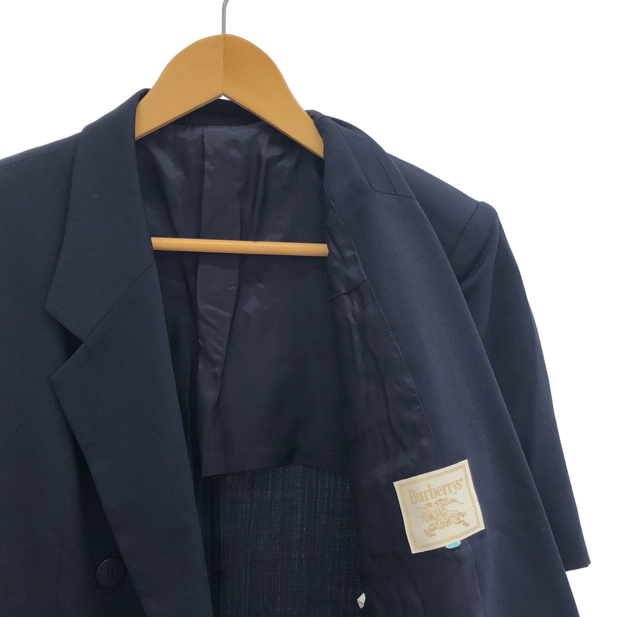 Burberrys / バーバリーズ 1990s ヴィンテージ 白タグ ウール ダブルブレスト 半袖 ジャケット