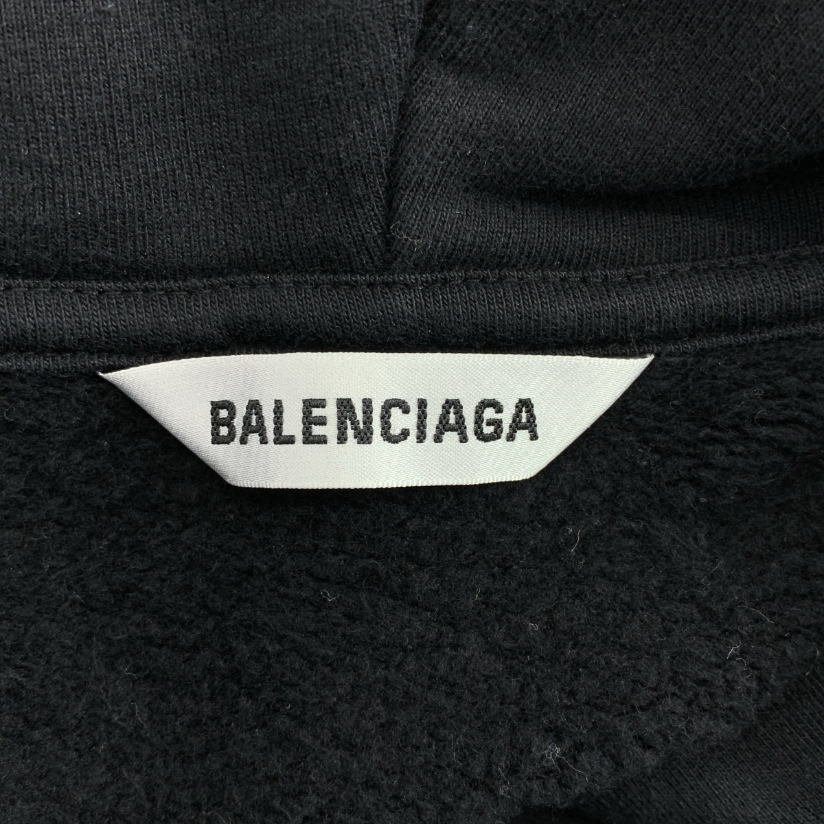 BALENCIAGA / バレンシアガ コットン サイドジップ フーデッド トレーナー