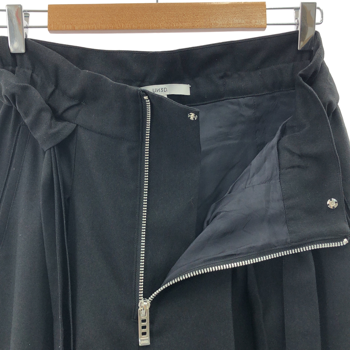 UN3D / アンスリード ドローストリング ワイド イージー パンツ