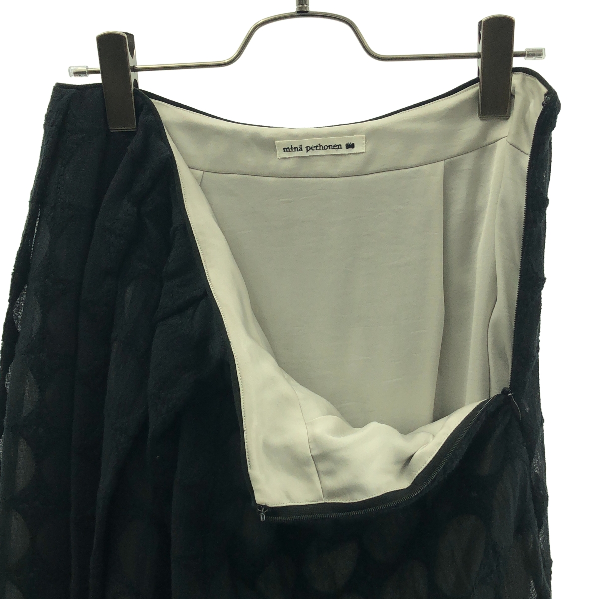 mina perhonen / ミナペルホネン pallo コットン 刺しゅう スカート