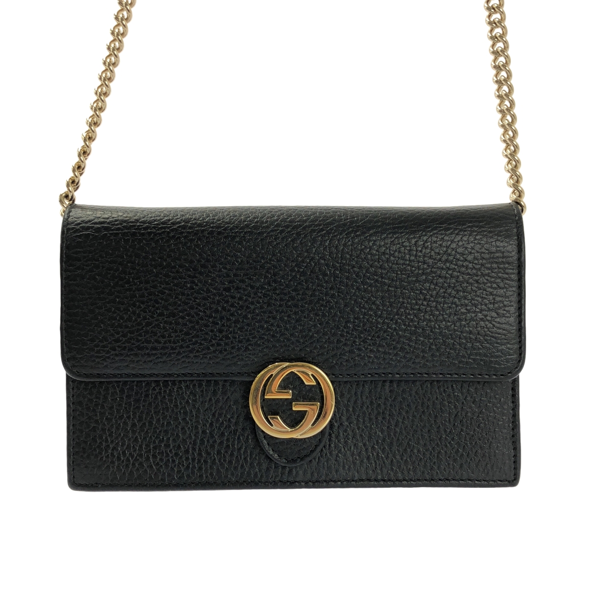 GUCCI / グッチ インターロッキングG チェーン ショルダーバッグ / 615523