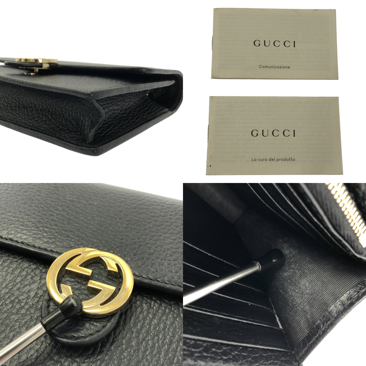 GUCCI / グッチ インターロッキングG チェーン ショルダーバッグ / 615523