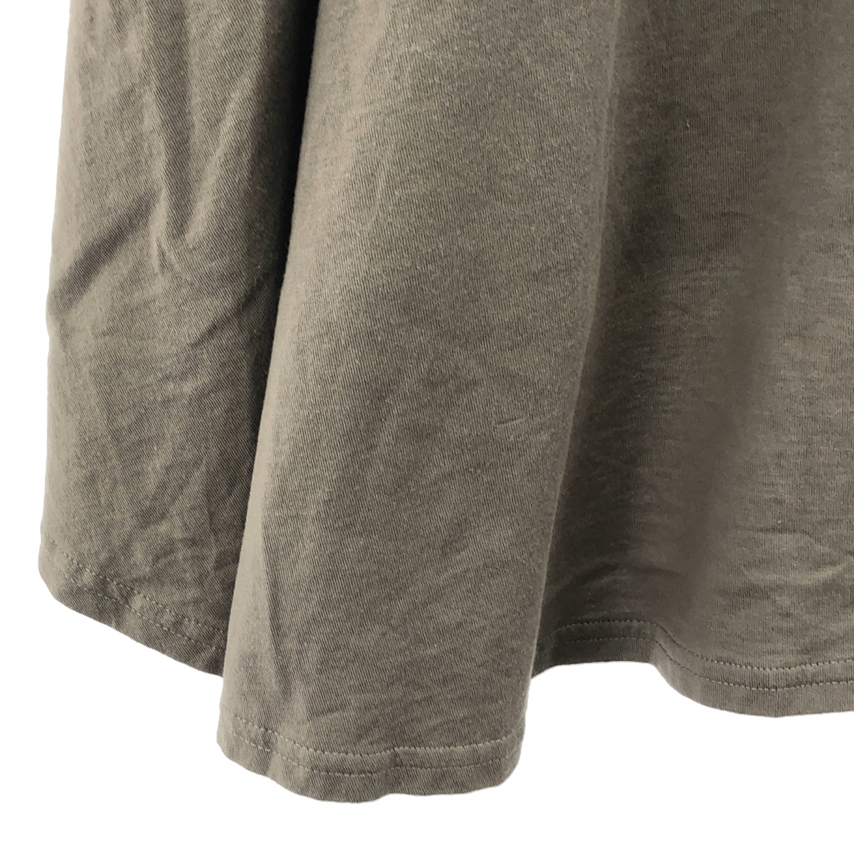 mizuiroind / ミズイロインド コットン アシンメトリー Tシャツ カットソー