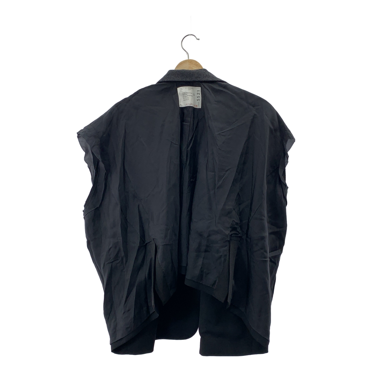 sacai / サカイ Suiting Jacket / オーバーシルエット ジレ ベスト スリーブレスジャケット