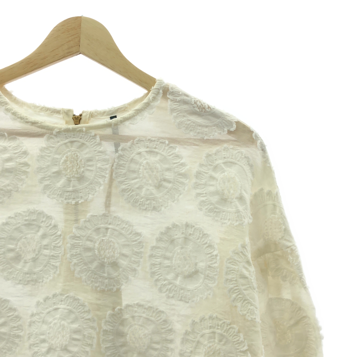 その他 サンフラワー ジャガード プルオーバー ブラウス シャツ