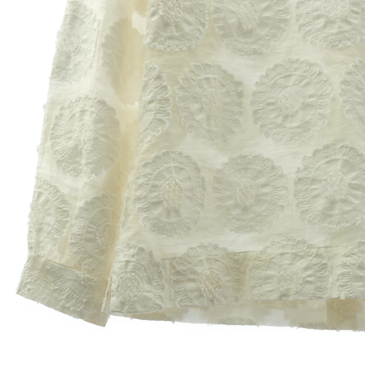 その他 サンフラワー ジャガード プルオーバー ブラウス シャツ