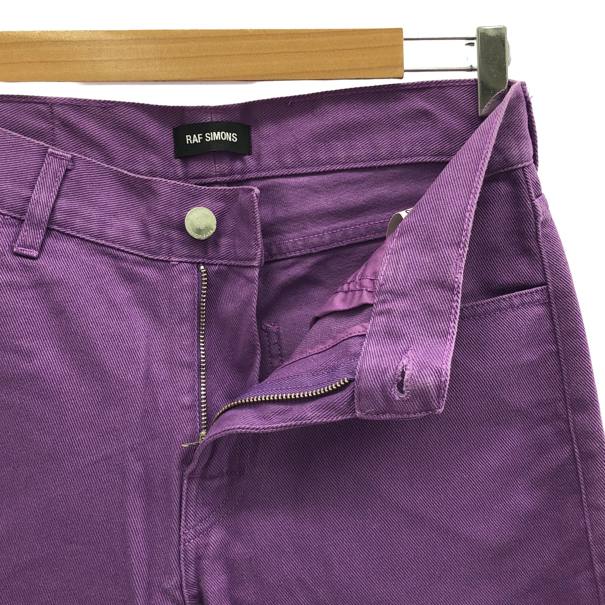 RAF SIMONS / ラフシモンズ SLIM FIT DENIM PANTS スリムフィット カラー デニム パンツ