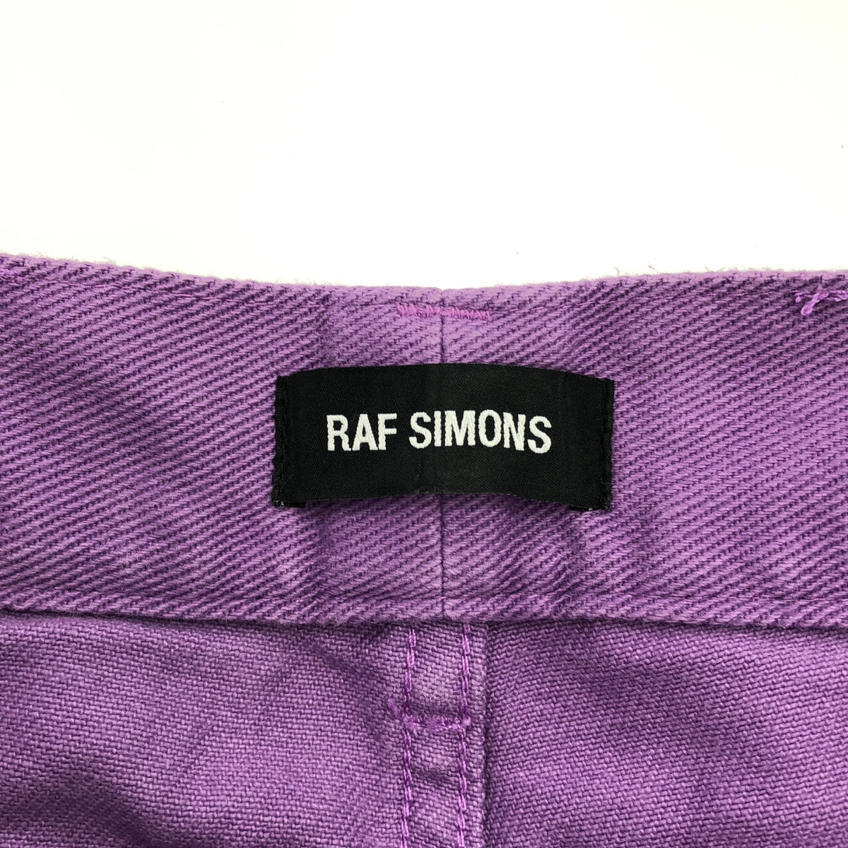 RAF SIMONS / ラフシモンズ SLIM FIT DENIM PANTS スリムフィット カラー デニム パンツ