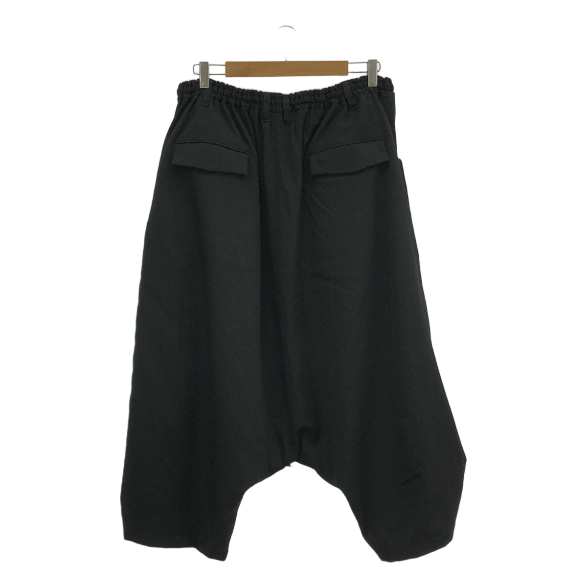 YOHJI YAMAMOTO POUR HOMME / ヨウジヤマモトプールオム ウールギャバジン サイドマルチボタン サルエルパンツ