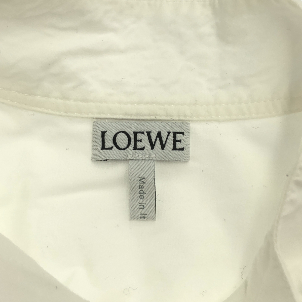 LOEWE / ロエベ アシンメトリー シャツ  ワンピース