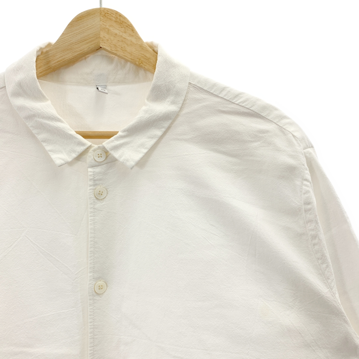 FIRMUM / フィルマム コットン オーバーサイズ シャツ