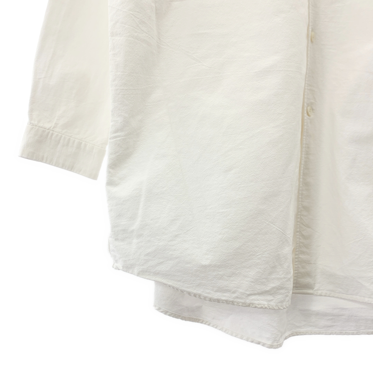 FIRMUM / フィルマム コットン オーバーサイズ シャツ