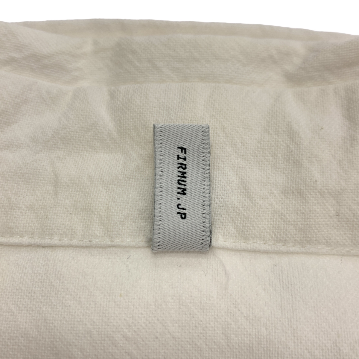 FIRMUM / フィルマム コットン オーバーサイズ シャツ