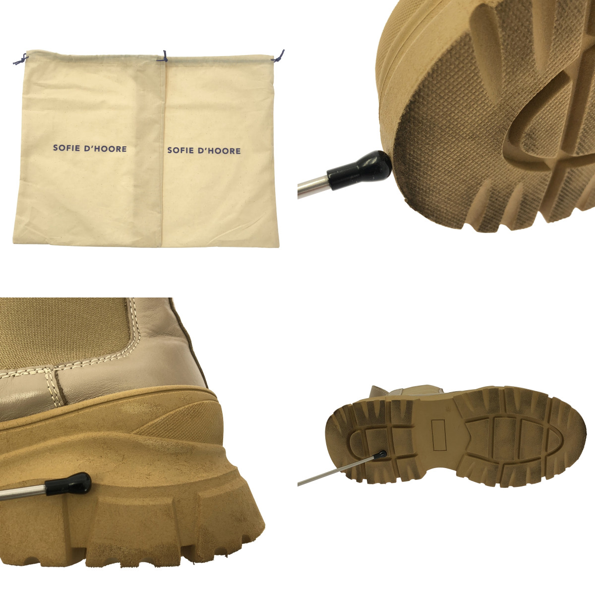 SOFIE D'HOORE / ソフィードール サイドゴア ブーツ