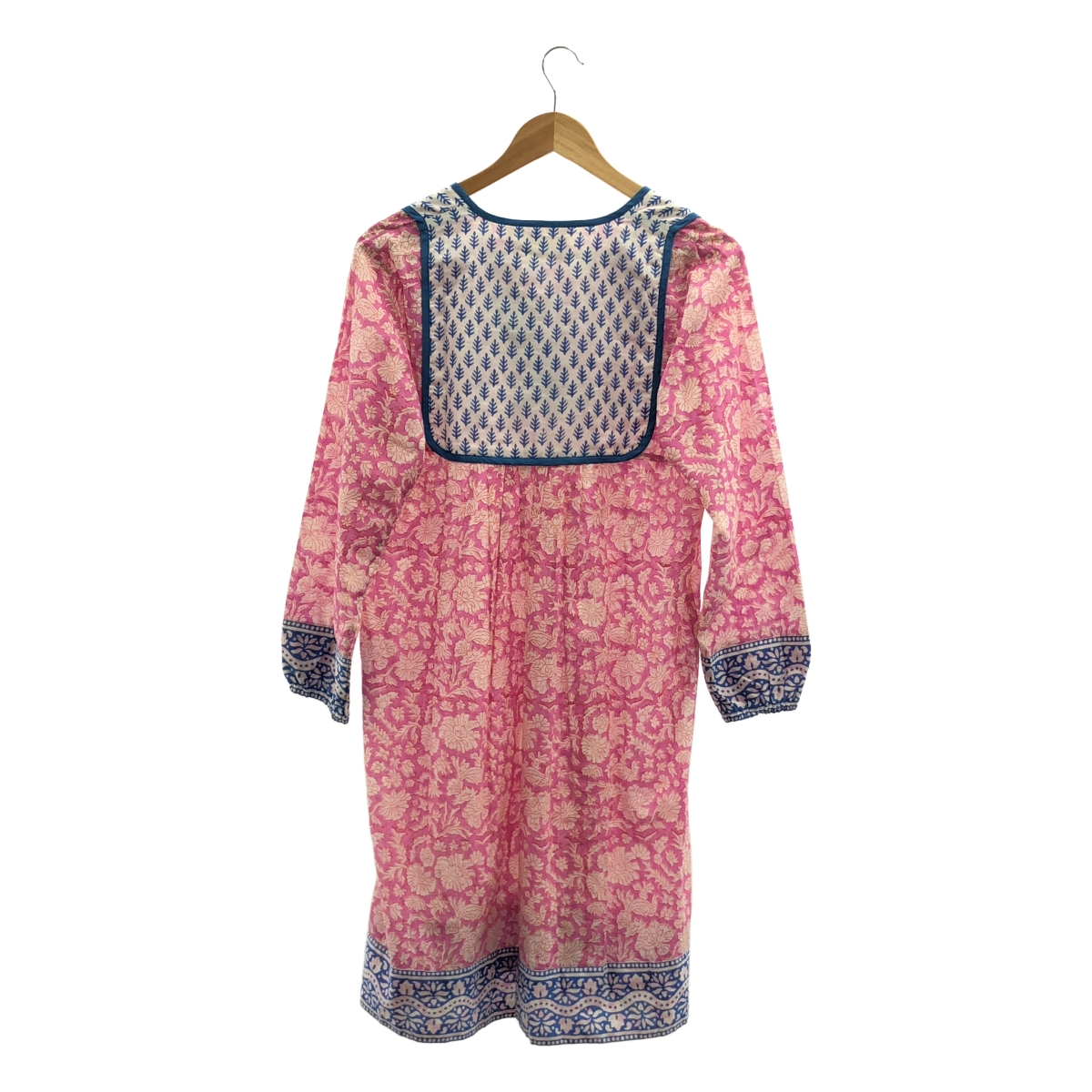 SZ Blockprints / エスゼットブロックプリント 総柄 ギャザー ボリューム ワンピース