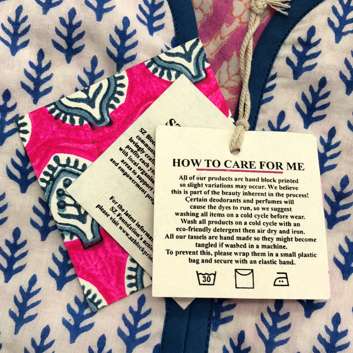 SZ Blockprints / エスゼットブロックプリント 総柄 ギャザー ボリューム ワンピース