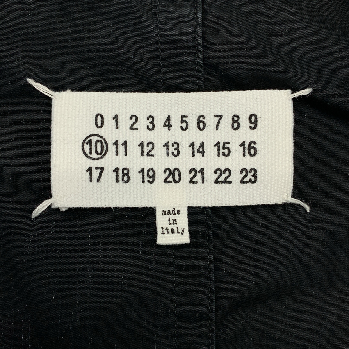 Maison Margiela / メゾンマルジェラ コットンポプリン オーバーサイズ オープンカラーシャツ