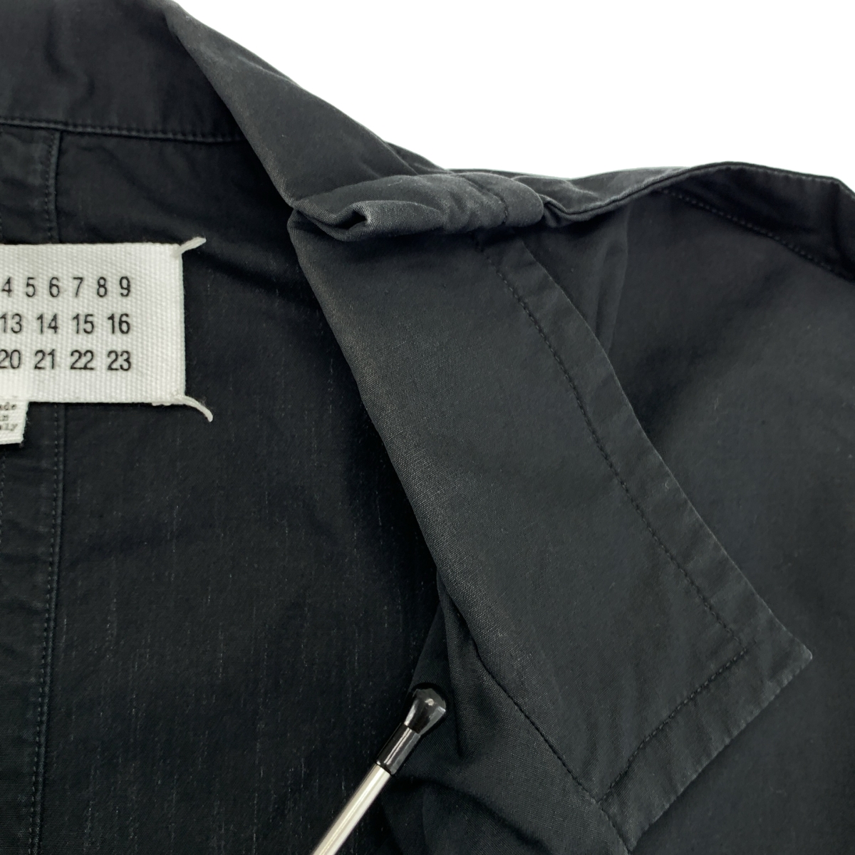 Maison Margiela / メゾンマルジェラ コットンポプリン オーバーサイズ オープンカラーシャツ