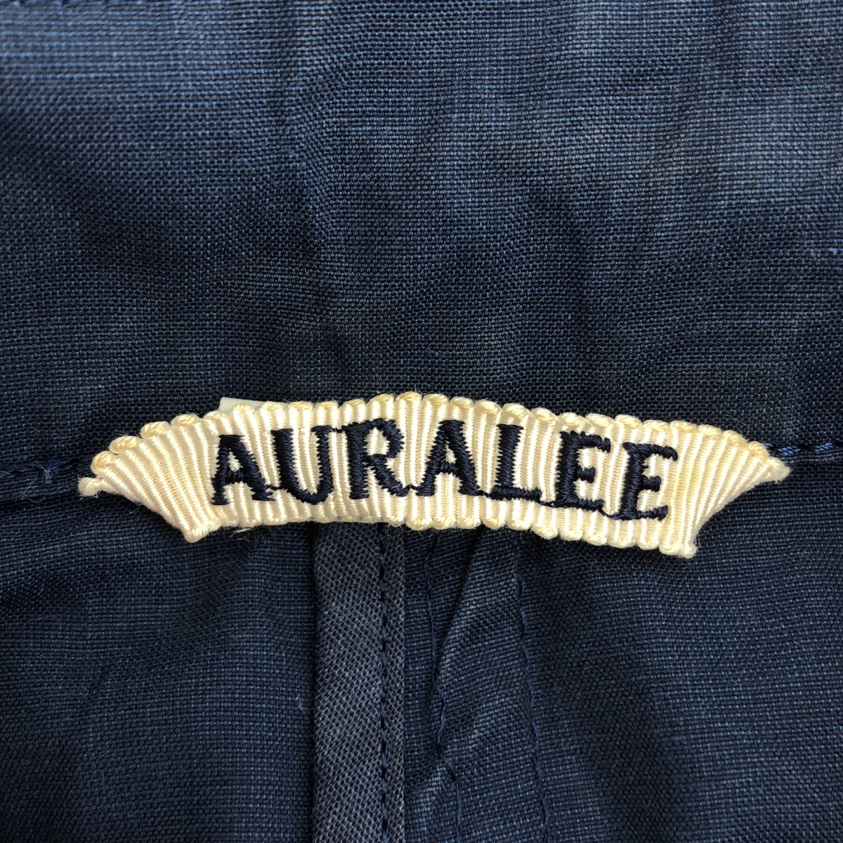 AURALEE / オーラリー コットン ステンカラーコート