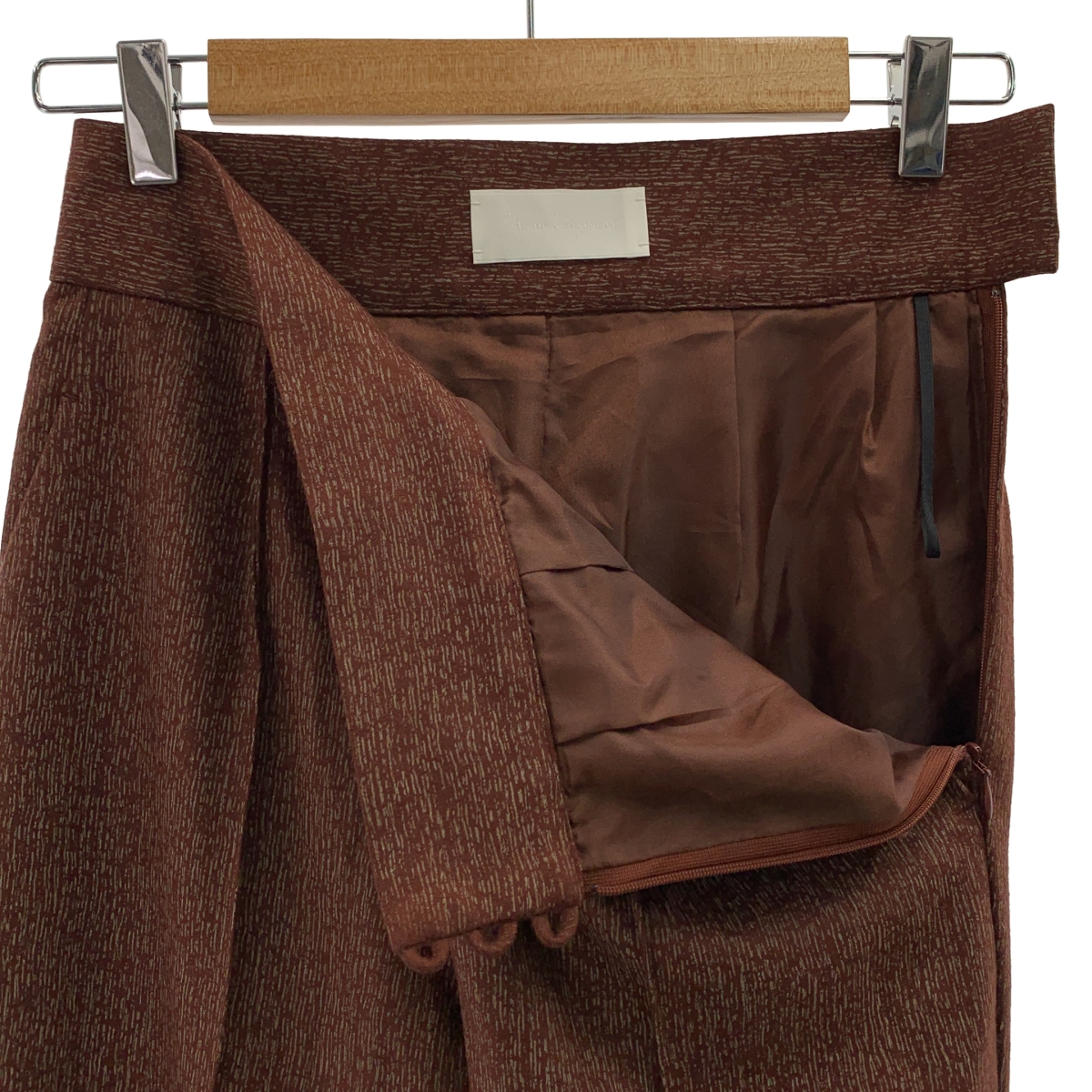 Mame Kurogouchi / マメクロゴウチ Wool Smooth Flared Trousers ストライプ柄 ウールスムース フレア トラウザー パンツ