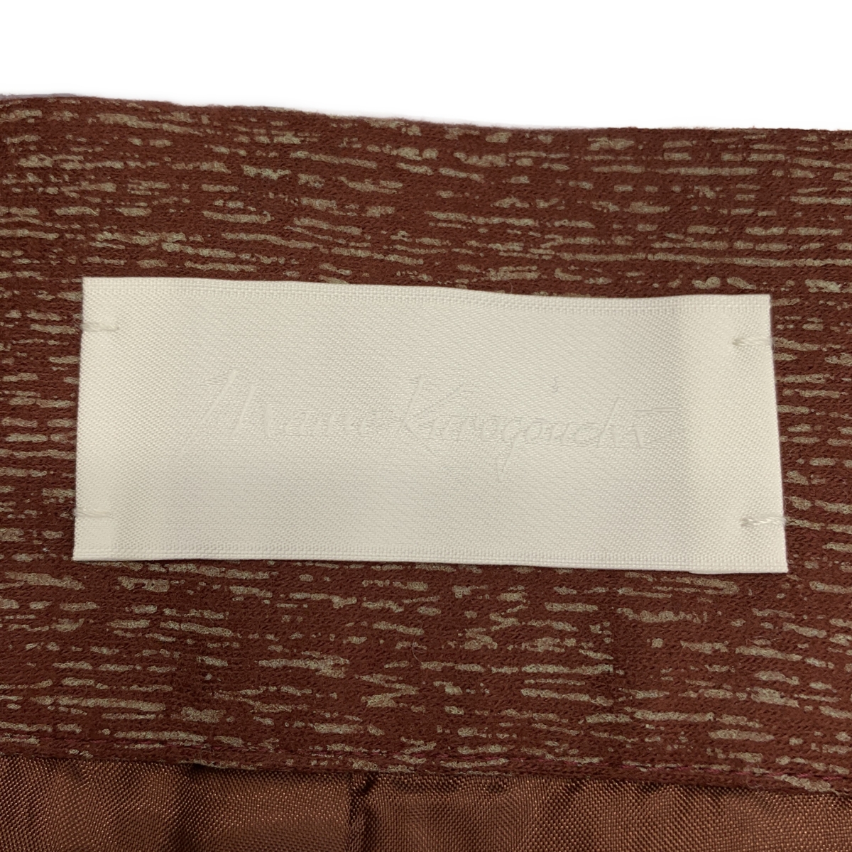 Mame Kurogouchi / マメクロゴウチ Wool Smooth Flared Trousers ストライプ柄 ウールスムース フレア トラウザー パンツ