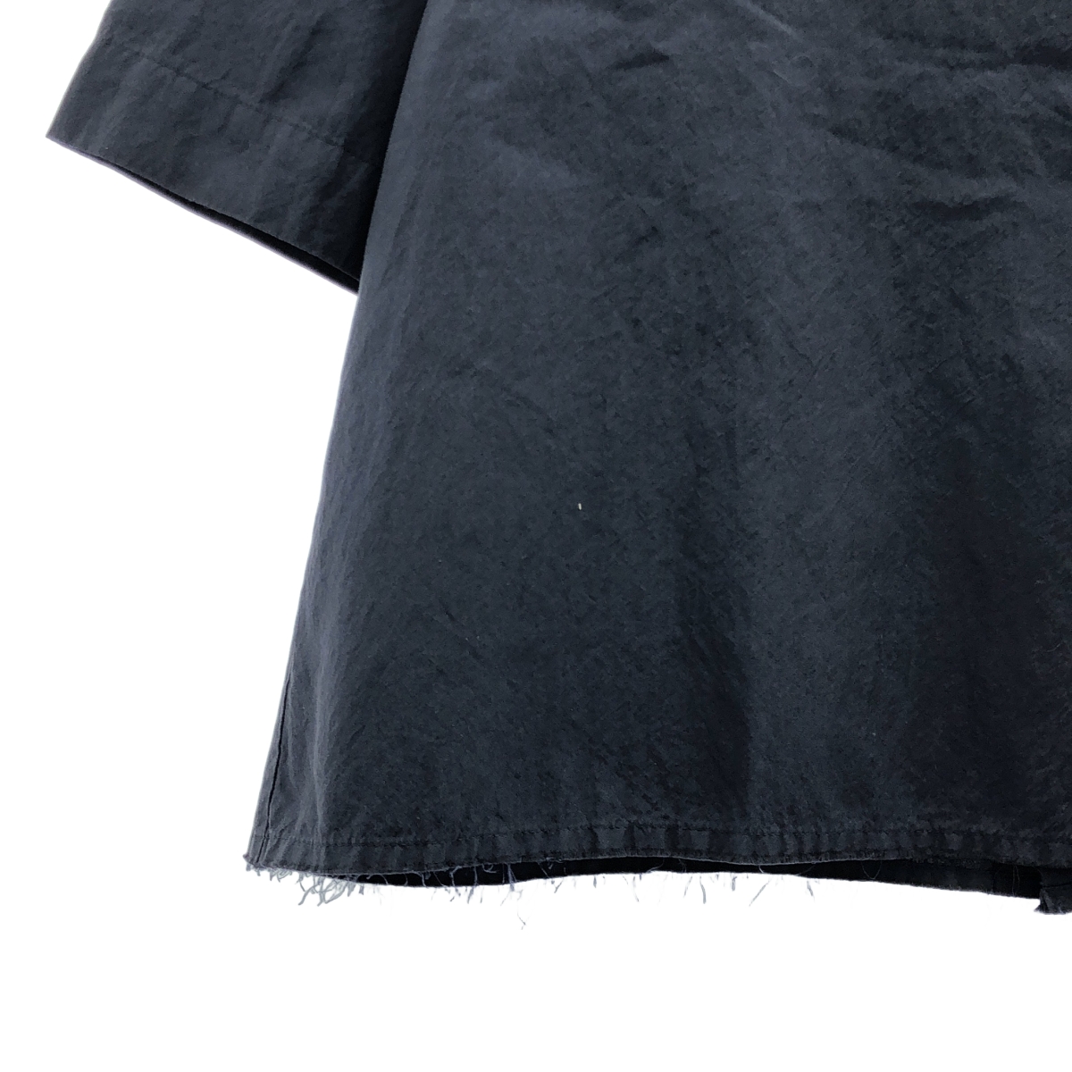 humoresque / ユーモレスク コットン シルク カットオフ ブラウス