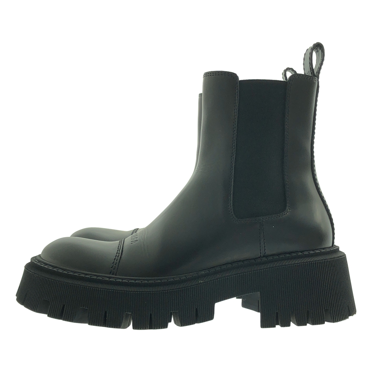 BALENCIAGA / バレンシアガ TRACTOR BOOTIE トラクター レザー チェルシーブーツ