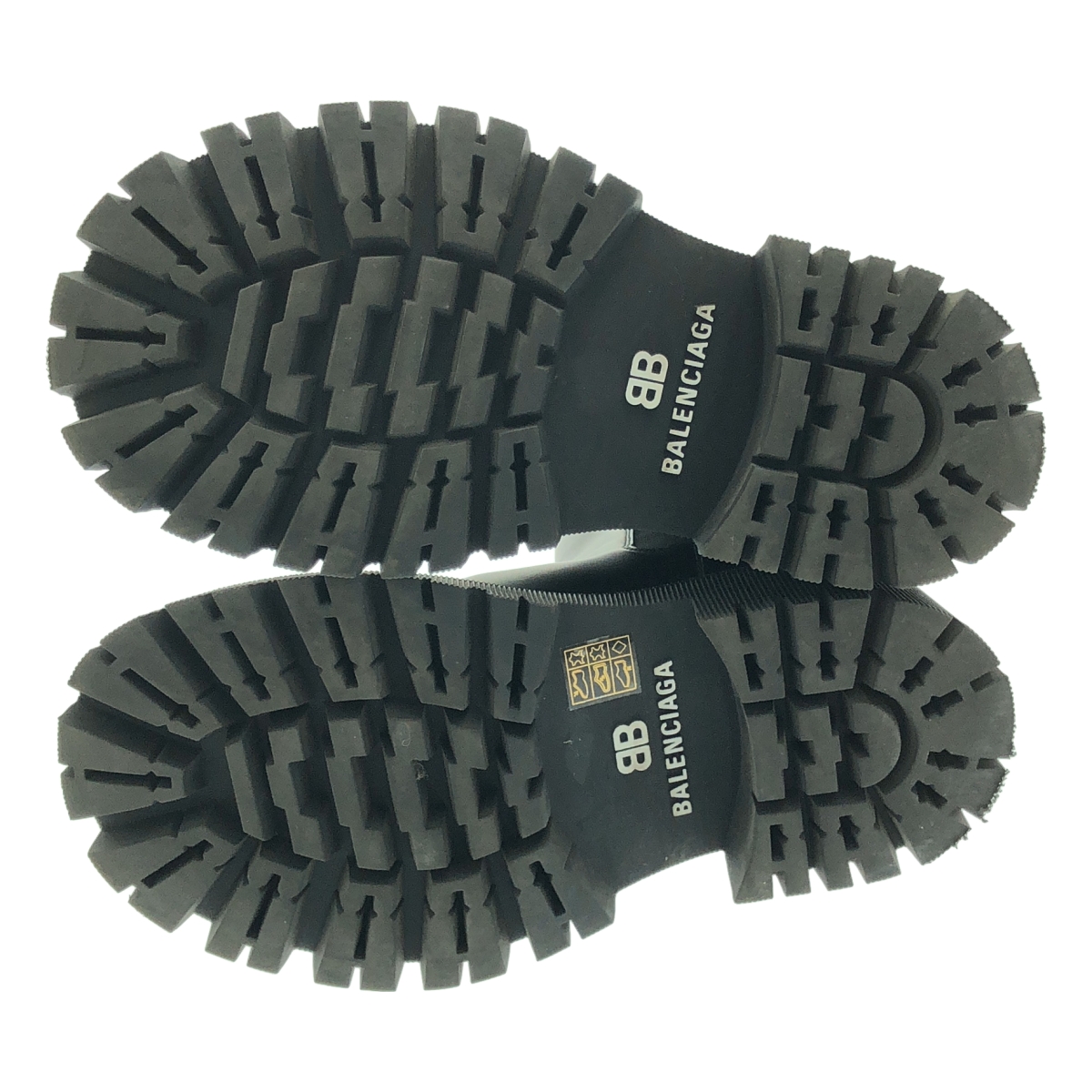 BALENCIAGA / バレンシアガ TRACTOR BOOTIE トラクター レザー チェルシーブーツ