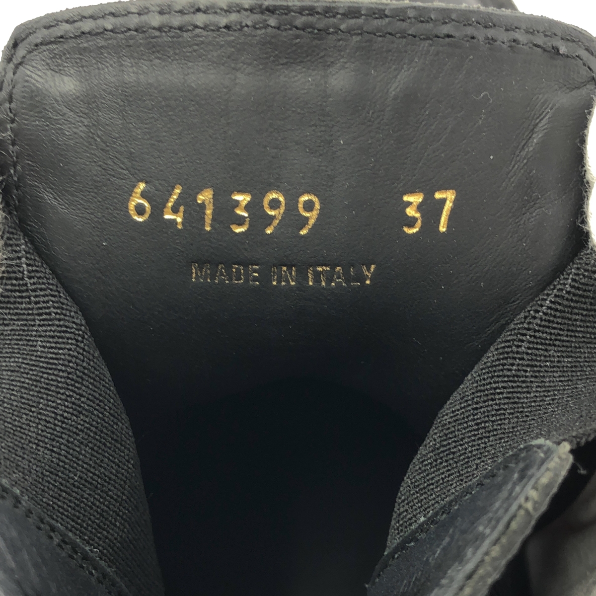 BALENCIAGA / バレンシアガ TRACTOR BOOTIE トラクター レザー チェルシーブーツ