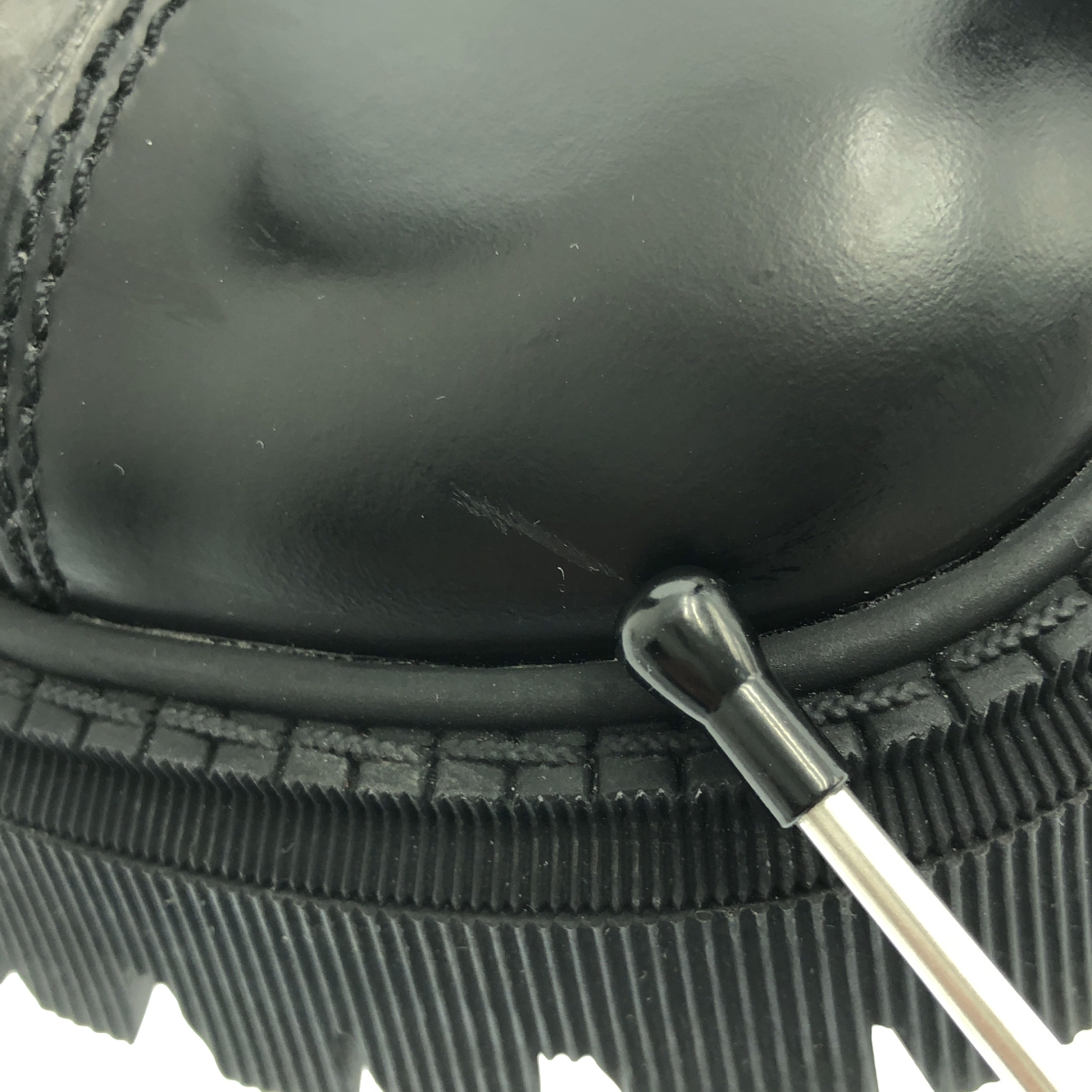 BALENCIAGA / バレンシアガ TRACTOR BOOTIE トラクター レザー チェルシーブーツ