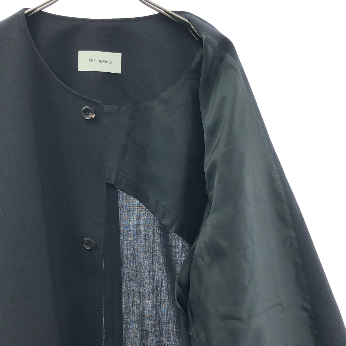 THE RERACS / ザリラクス ノーカラー シングルジャケット / 総裏地