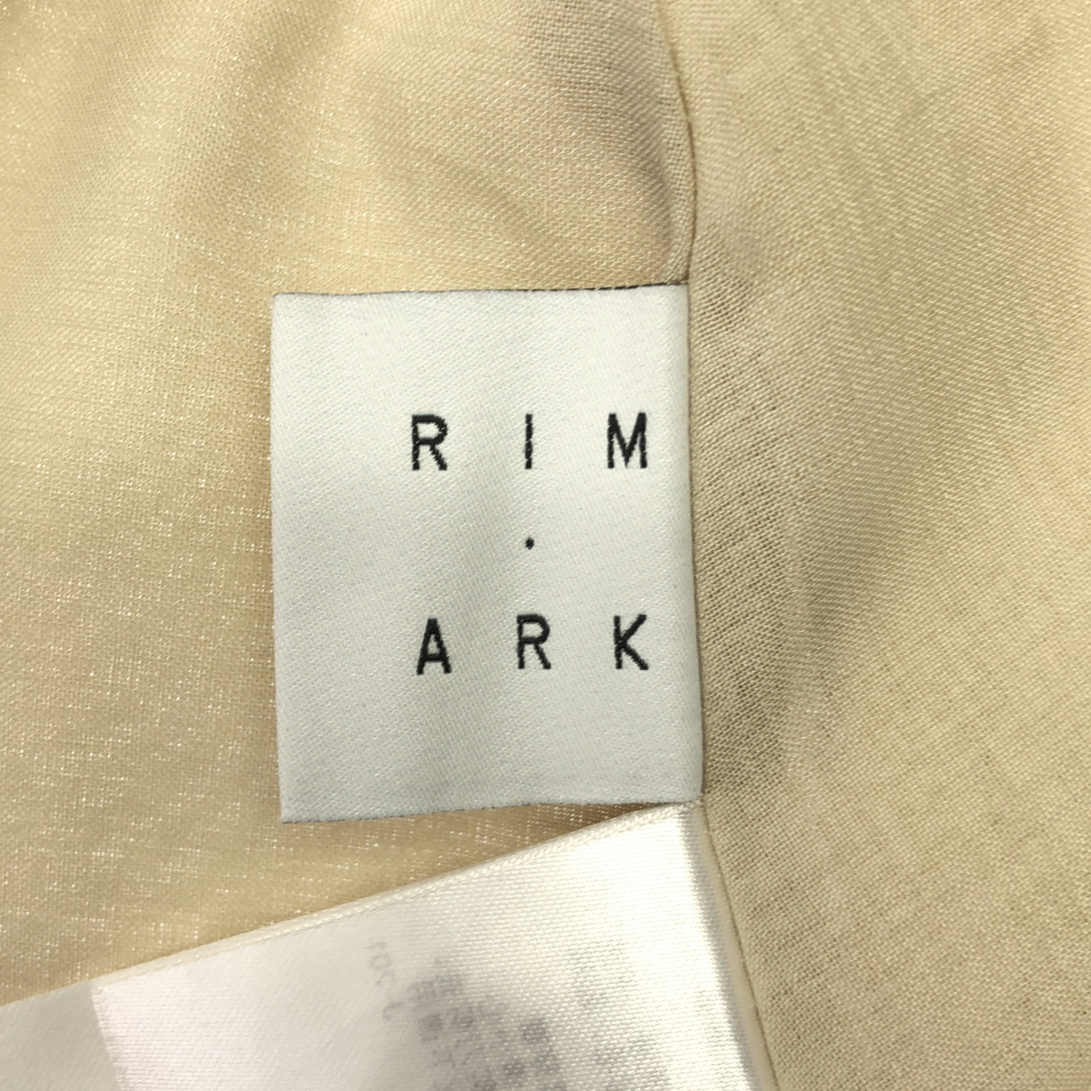 RIM.ARK / リムアーク nside arm A line OP　インサイドアームAライン ノースリーブワンピース