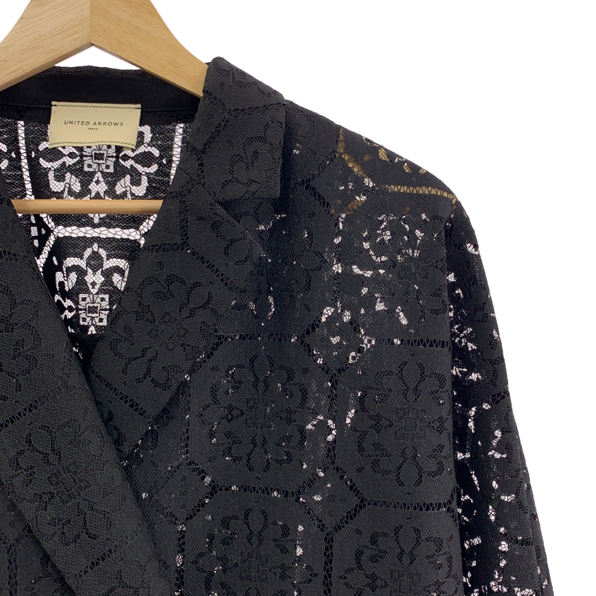 UNITED ARROWS / ユナイテッドアローズ レース ドルマン ブラウス ジャケット