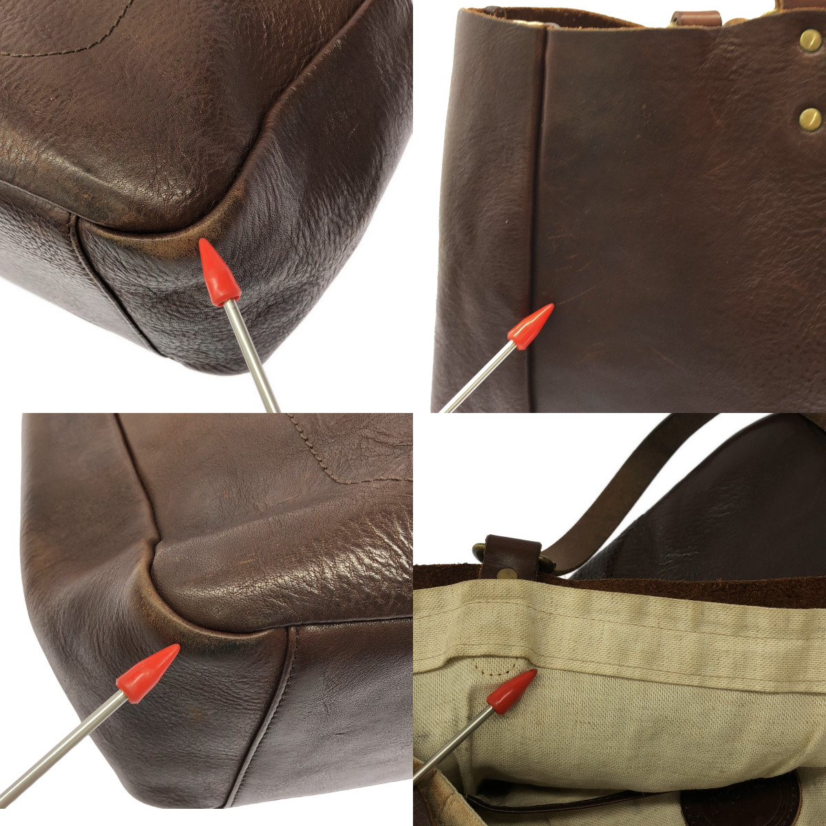 SLOW / スロウ bono tote bag width type ボーノ レザートート バッグ