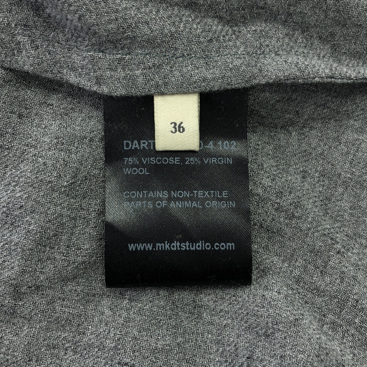 MARK KENLY DOMINO TAN / マークケンリードミノタン ギャザー ボリューム ポケット付き ワンピース