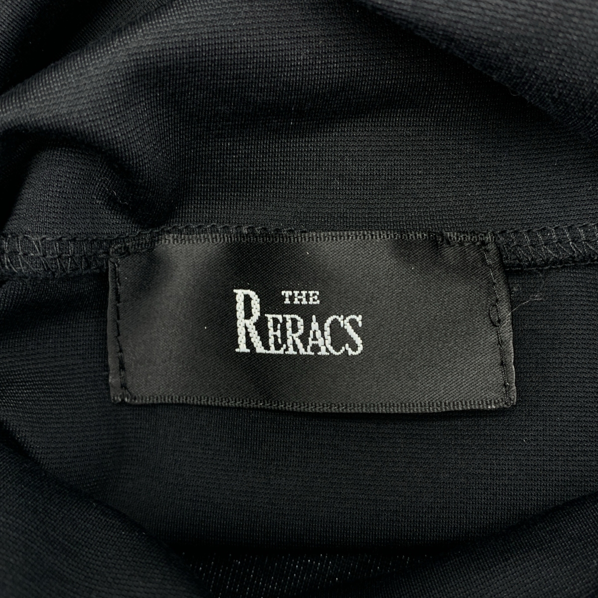 THE RERACS / ザリラクス コットン ナイロン タートルネック カットソー