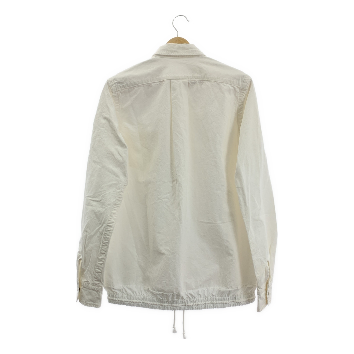 sacai / サカイ コットン 裾ドローコード ボタンダウンシャツ