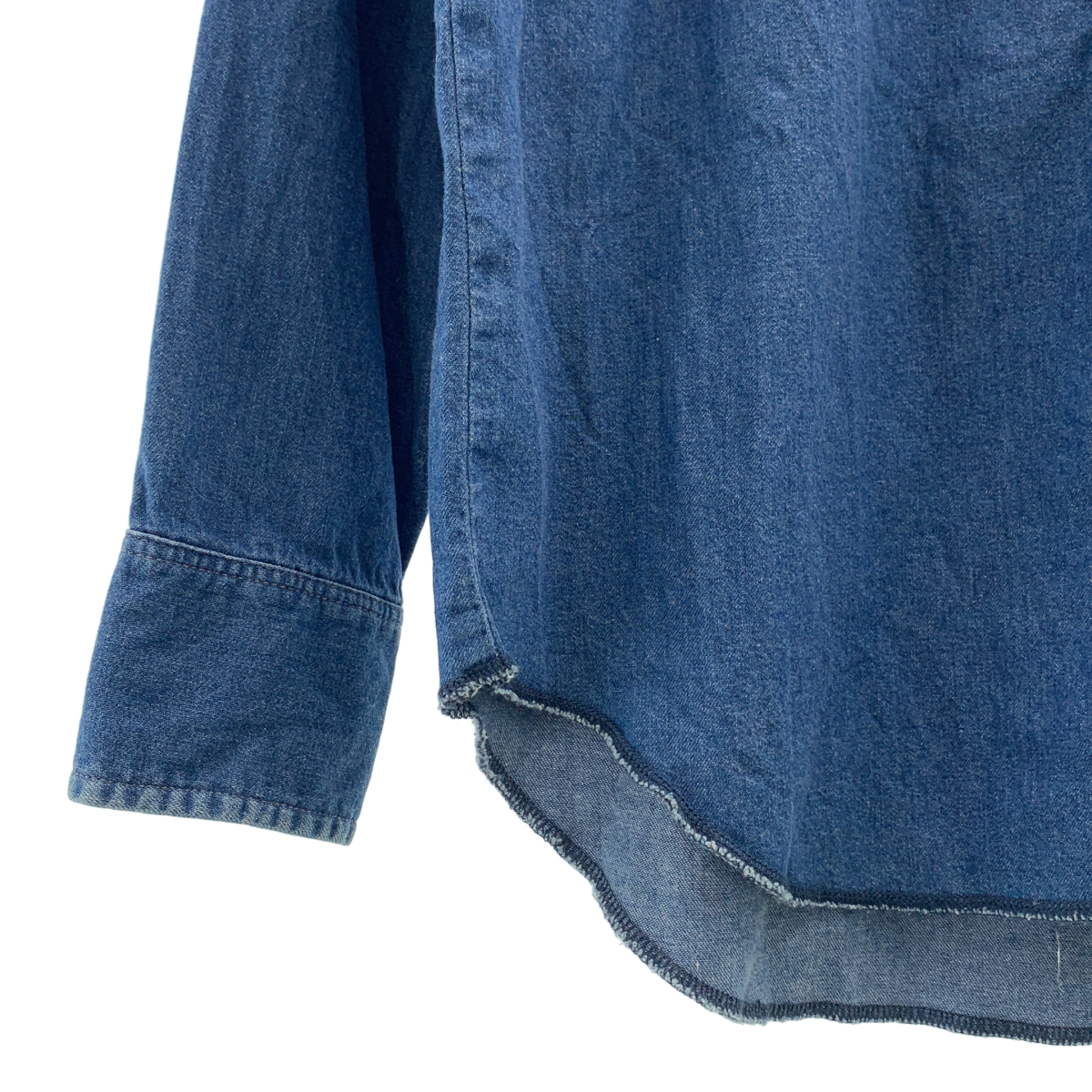 LENO / リノ デニム ウエスタンシャツ