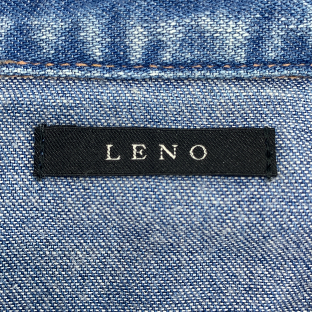 LENO / リノ デニム ウエスタンシャツ