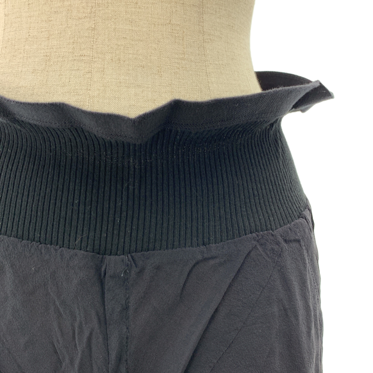 Rick Owens / リックオウエンス シルク リブ ウエストゴム イージー パンツ