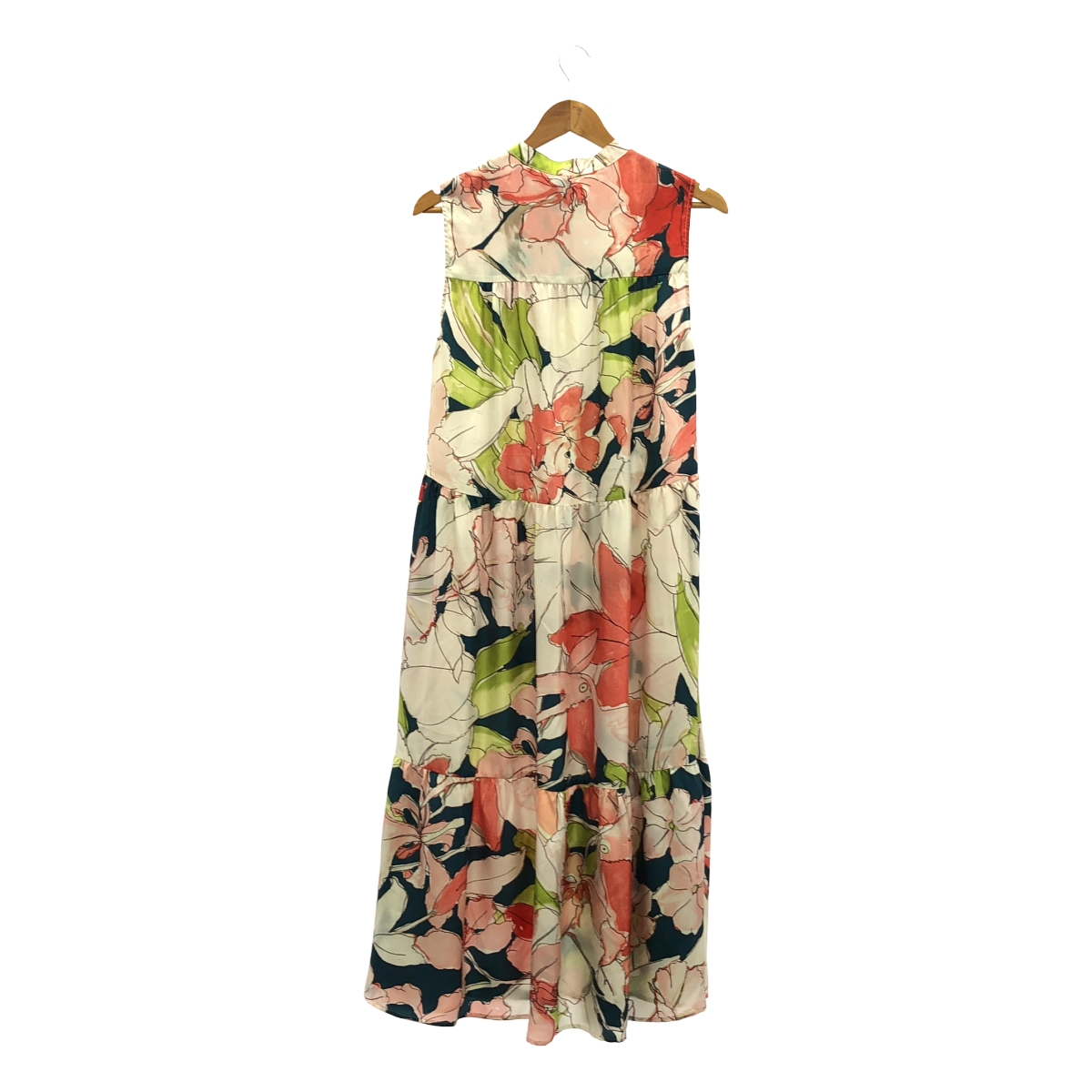 MUSE de Deuxieme Classe / ミューズドゥーズィーエムクラス 【 BANANATIME / バナナタイム 】OVERSIZED / コットン シルク 総柄 鳥 バード シャツ ブラウス