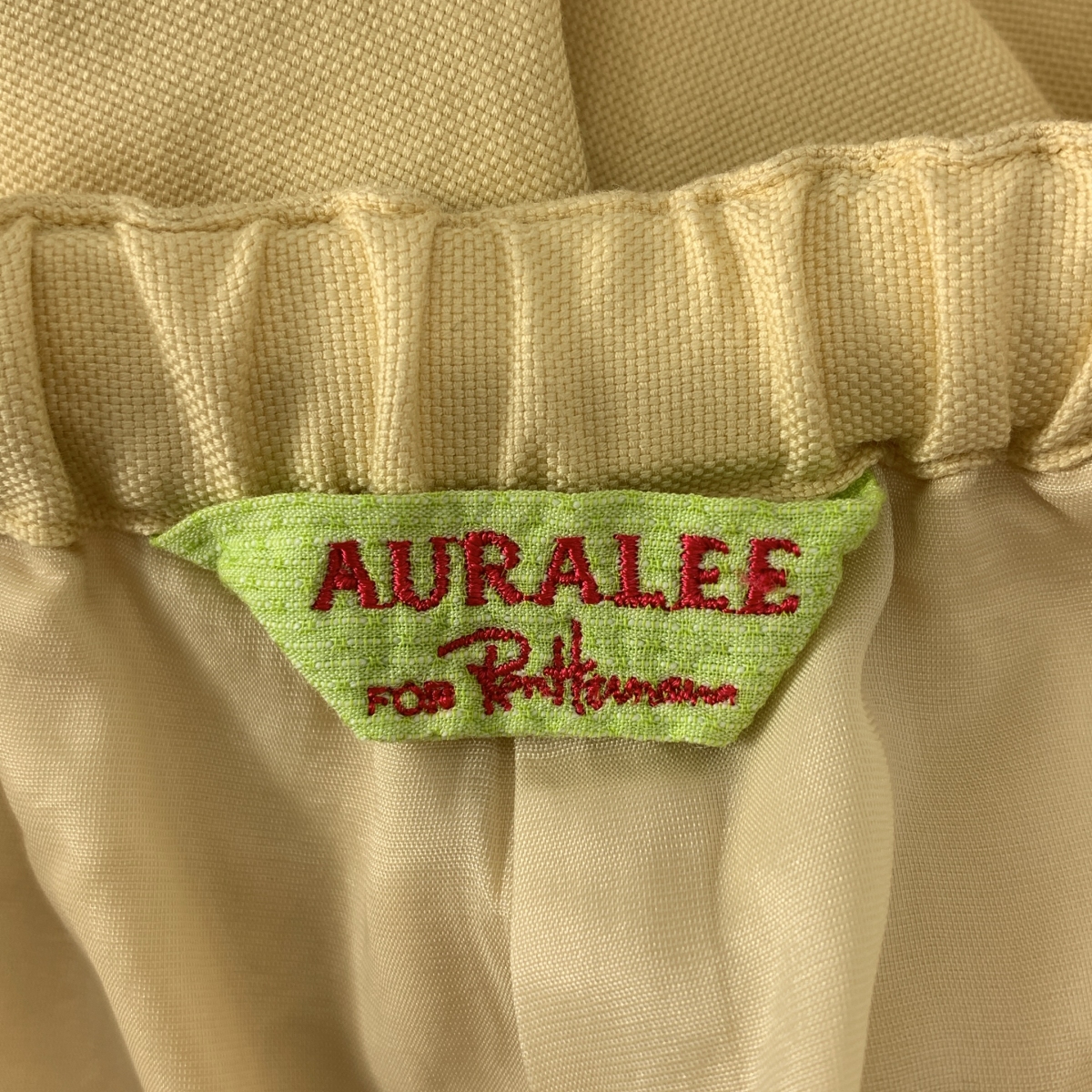 AURALEE / オーラリー × Ron Herman / ロンハーマン  FINX SHUTTLE OX PANTS / ドローストリング ワイド イージーパンツ