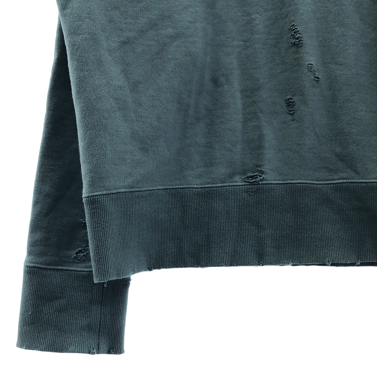 その他 ダメージ加工 オーバー スウェット トレーナー