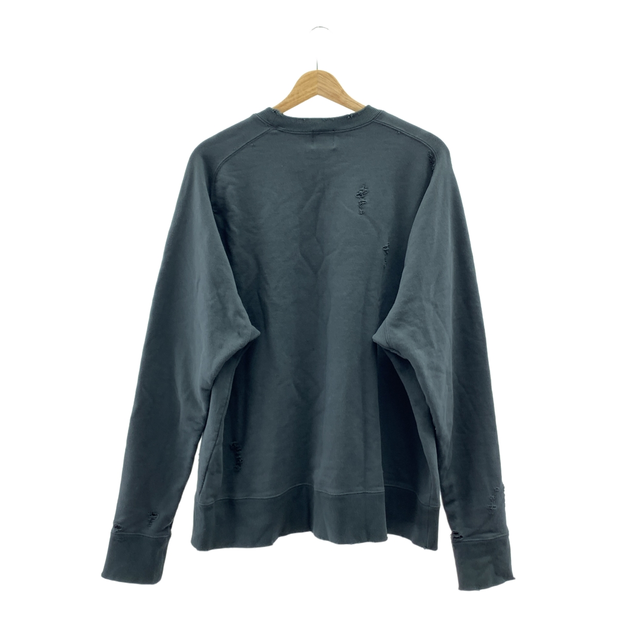 その他 ダメージ加工 オーバー スウェット トレーナー