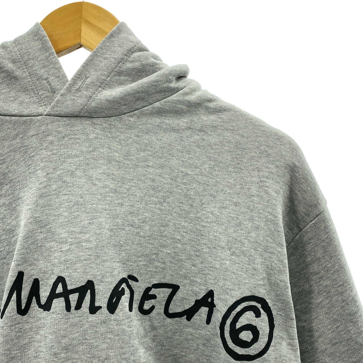 MM6 Maison Margiela / エムエムシックスメゾンマルジェラ コットン フーデッド ロゴ トレーナー