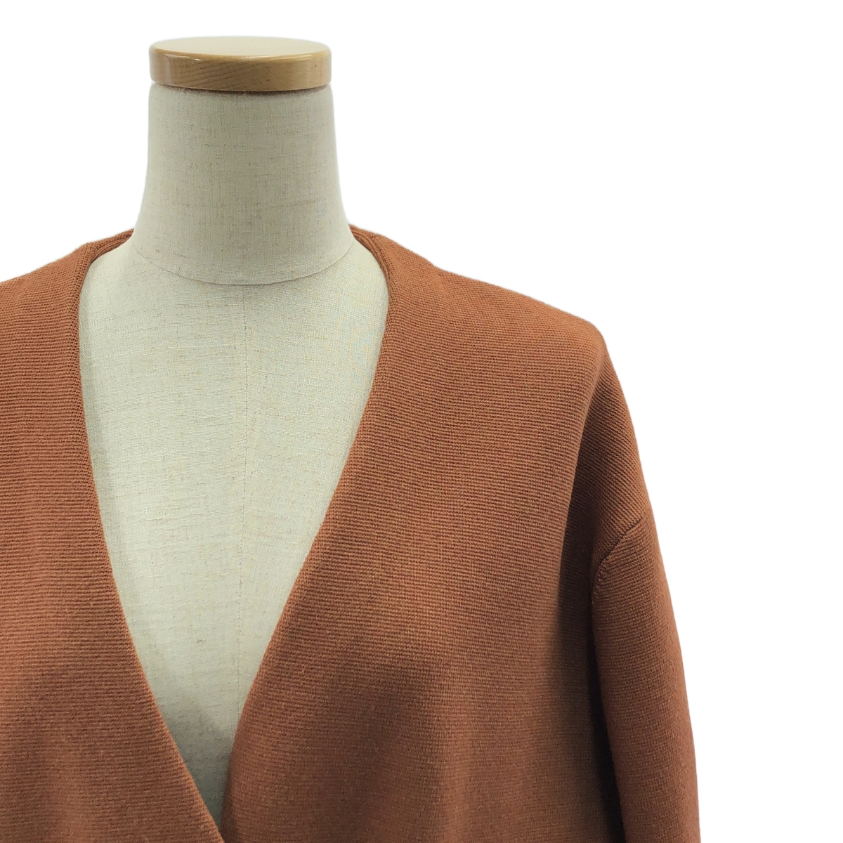 DEMYLEE / デミリー ノーカラー ニット ジャケット