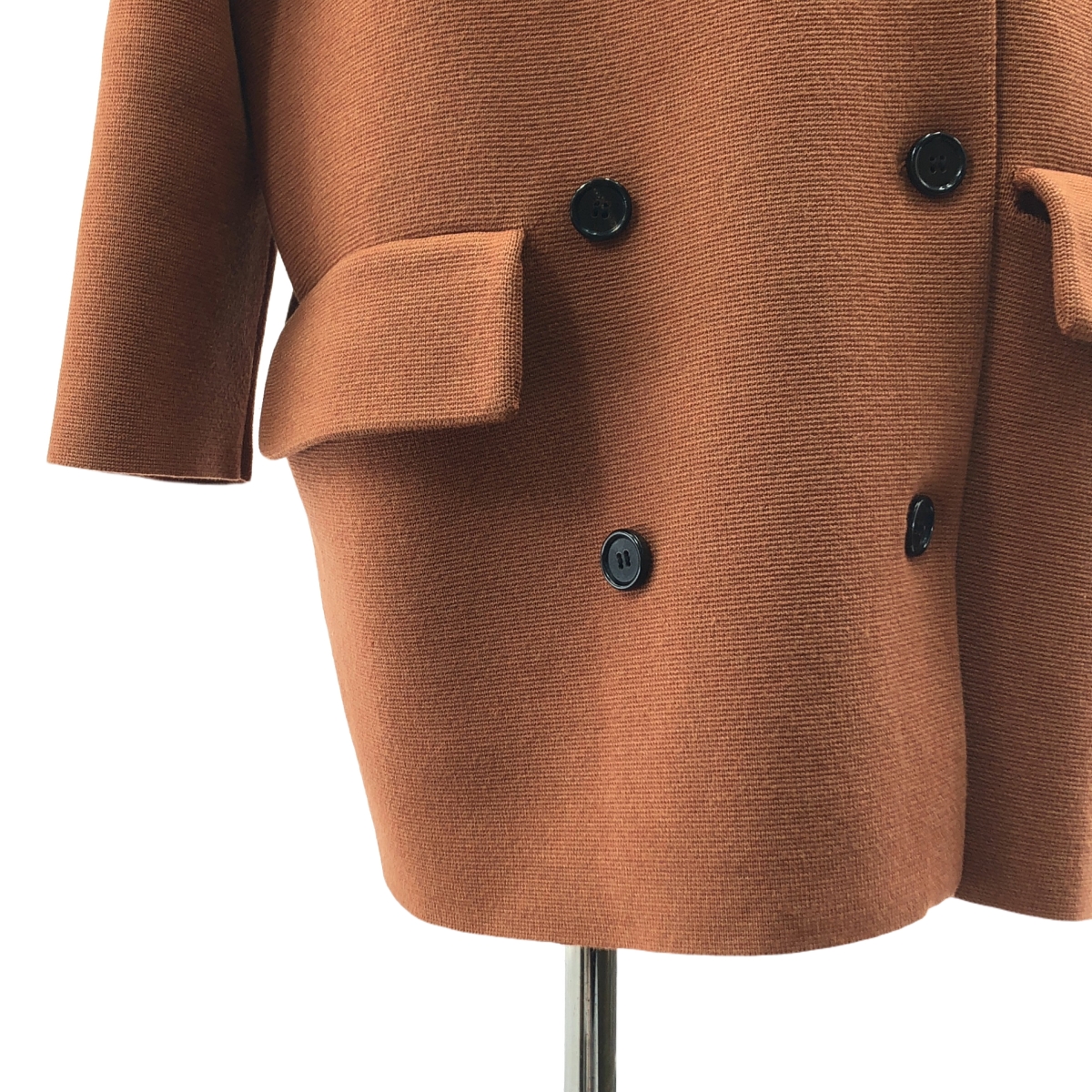 DEMYLEE / デミリー ノーカラー ニット ジャケット