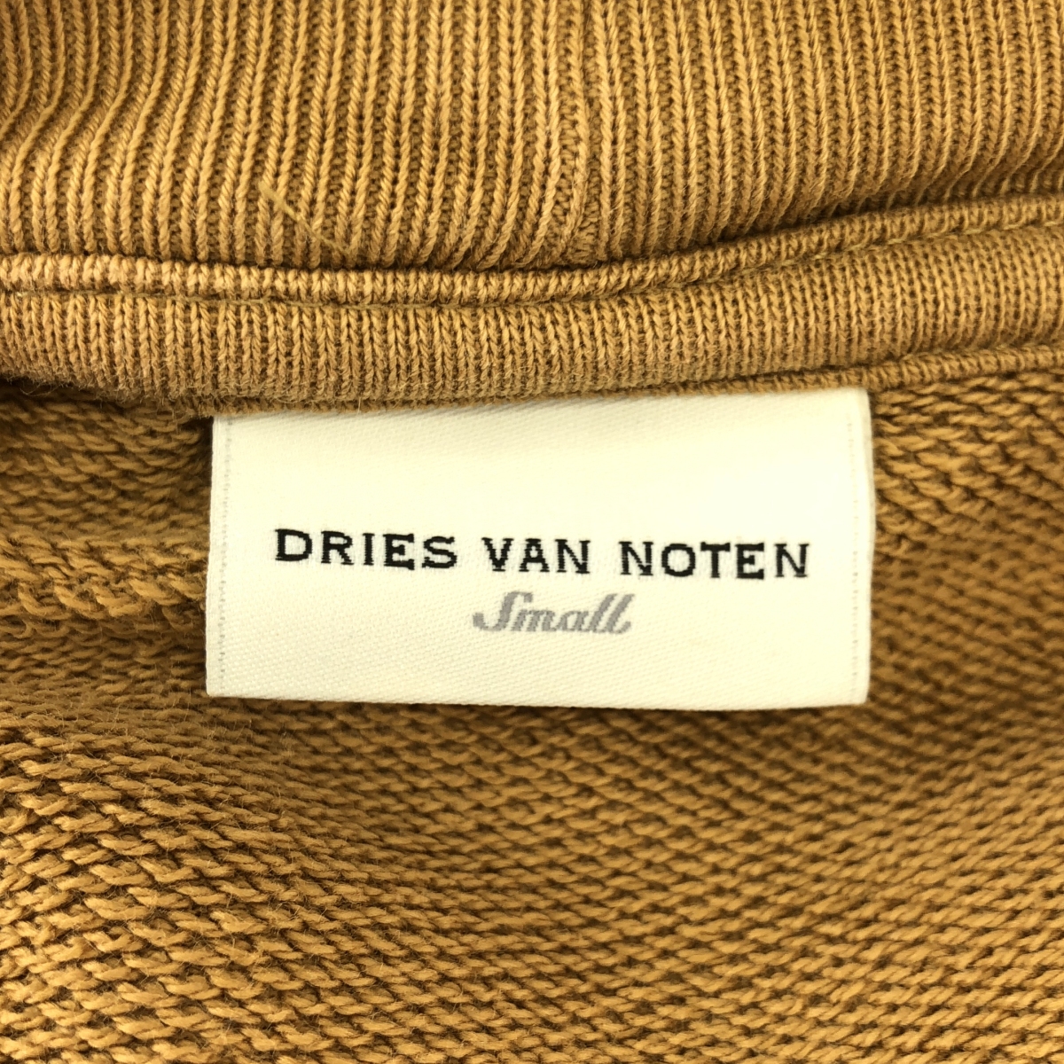 DRIES VAN NOTEN / ドリスヴァンノッテン コットン フーデッド スウェット パーカ