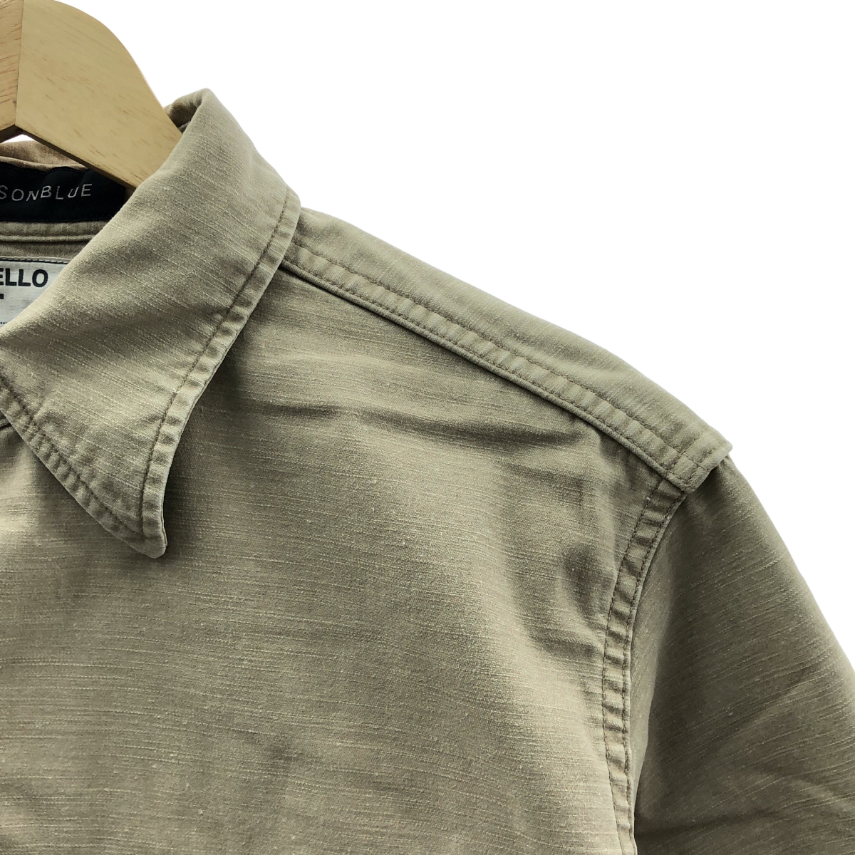 MADISON BLUE / マディソンブルー HAMPTON BACK SATIN SHIRT ハンプトン バックサテン コットン シャツ