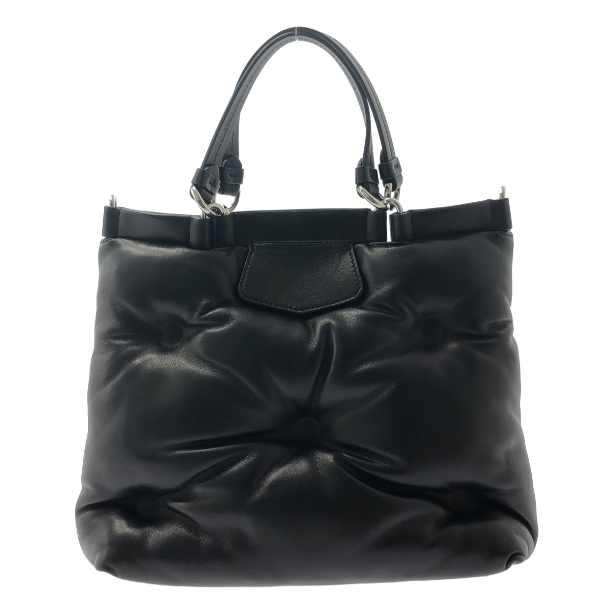 Maison Margiela / メゾンマルジェラ GLAM SLAM TOTE BAG / グラムスラム 2way ショルダーストラップ付 レザー トートバッグ スモール